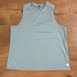 Vuori Women's Energy Top - Light Blue/Grey
